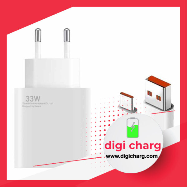 شارژر شیائومی مدل Xiaomi 33W Charger MDY-11-EX (شرکتی)، های کپی