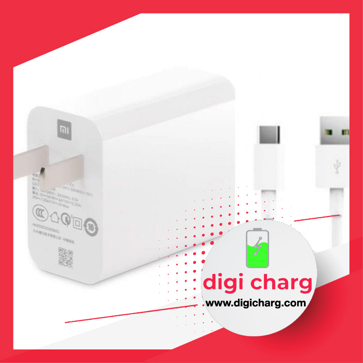 شارژر دیواری فست اصلی شیائومی 33W