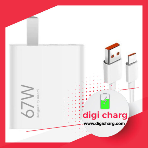 شارژر شیائومی مدل Xiaomi 67W Charger MDY-12-EF (شرکتی)، های کپی