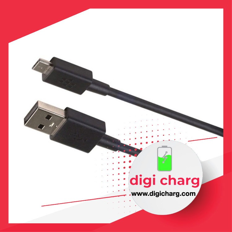 کابل شارژ میکرو یو اس بی بلک بری کابل شارژ میکرو یو اس بی بلک بری