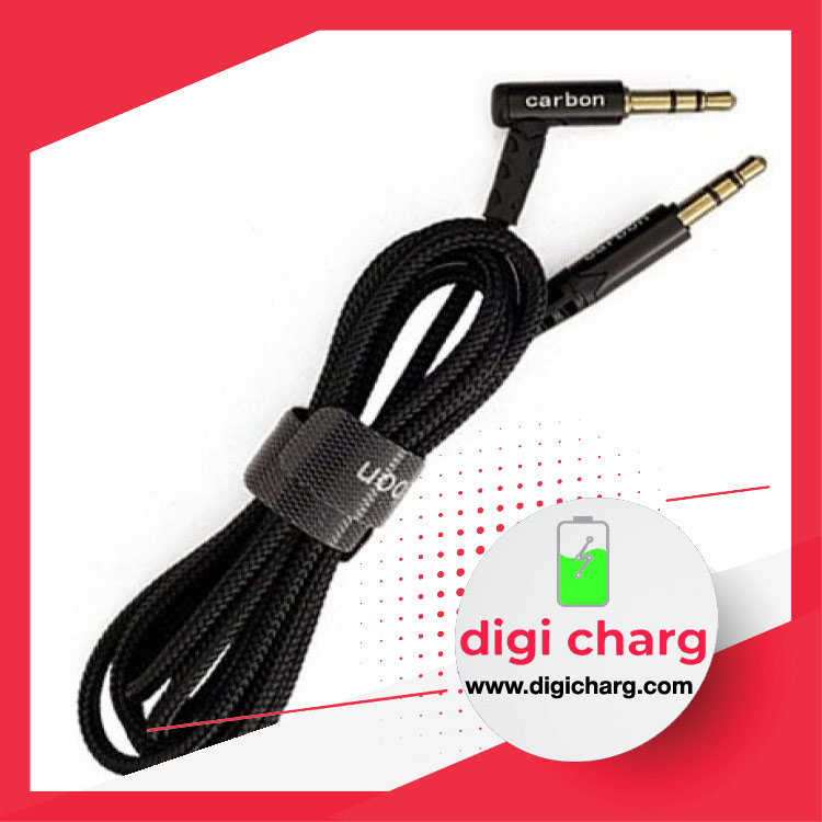 کابل AUX انتقال صدا کربن