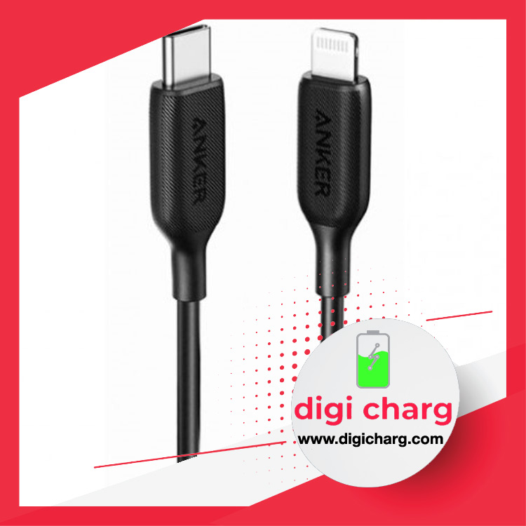 کابل شارژ لایتنینگ 180cm انکر