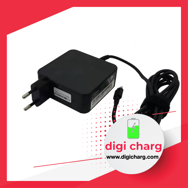 آداپتور لپ تاپ لنوو مدل 20V 3.25A Type C مربعی