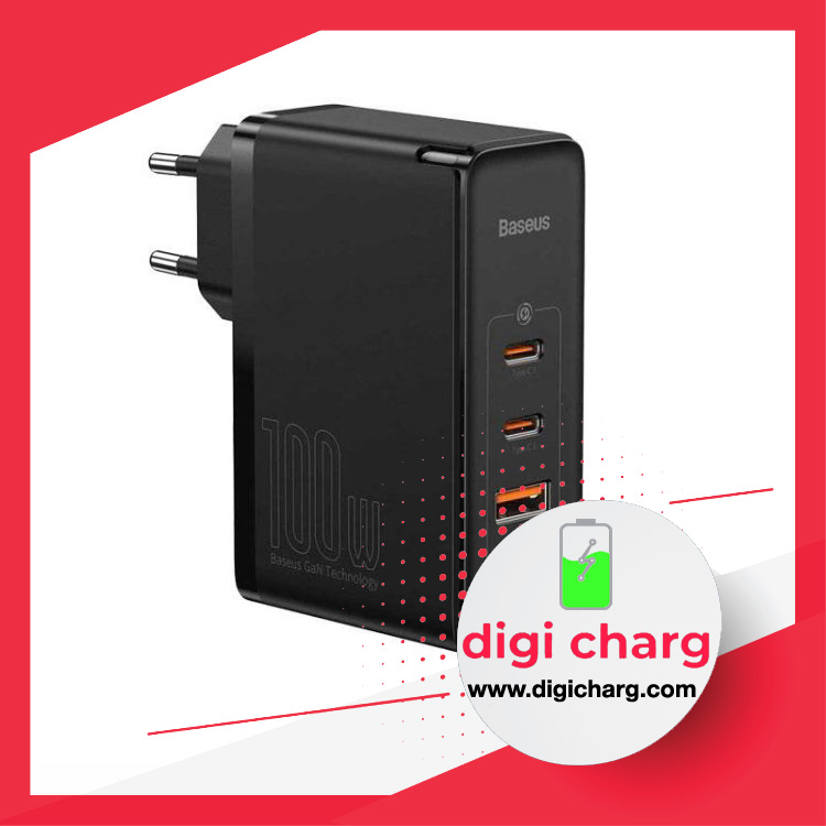 شارژر-باسئوس-4-پورت شارژر باسئوس 4 پورت