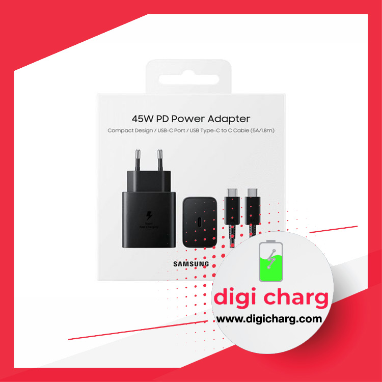شارژر-دیواری-45w-سامسونگ-مدل-EP-T4510c شارژر دیواری 45w سامسونگ مدل EP T4510c