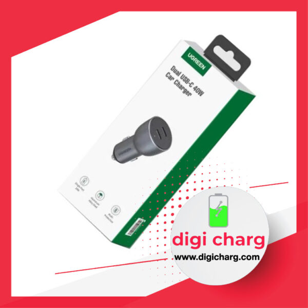 شارژر فندکی 50 وات یوگرین مدل UGREEN CD213