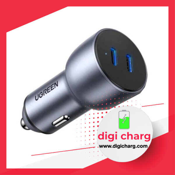 شارژر فندکی 50 وات یوگرین مدل UGREEN CD213
