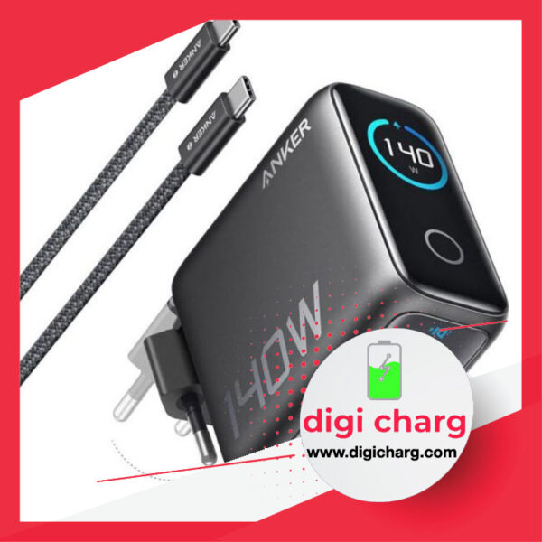 شارژر دیواری ۱۴۰ واتی انکر مدل Anker 140W GaN 4 Port B2697
