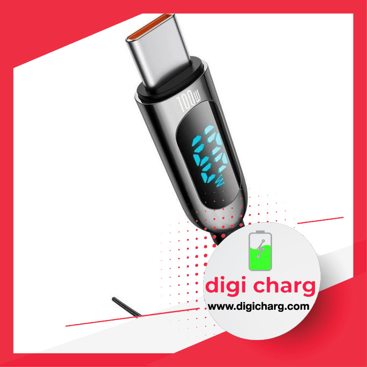 کابل-تبدیل-USB-C-به-USB-C-بیسوس-مدل-Display-Fast-100W-طول-1-متر کابل تبدیل USB-C به USB-C بیسوس مدل Display Fast 100W طول 1 متر