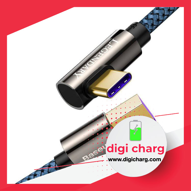 کابل تبدیل USB به USB-C بیسوس 2 متر مدل 66W گیمینگ Baseus