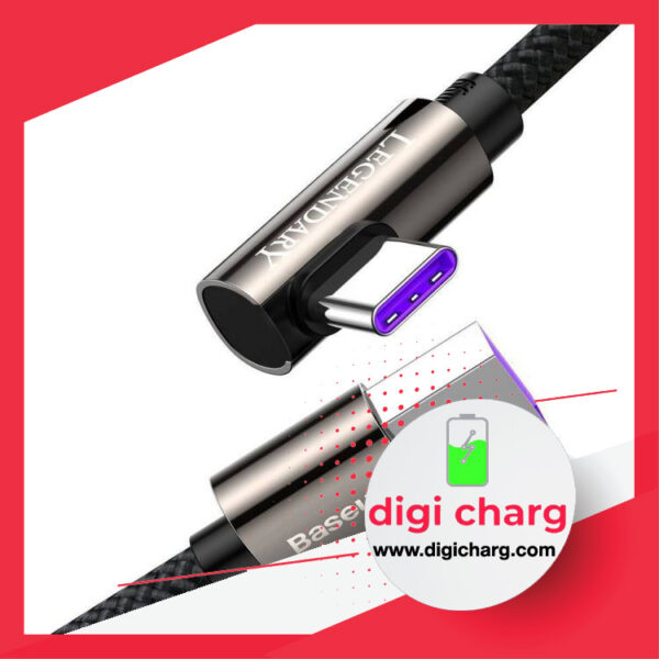 کابل تبدیل USB به USB-C بیسوس 2 متر مدل 66W گیمینگ Baseus