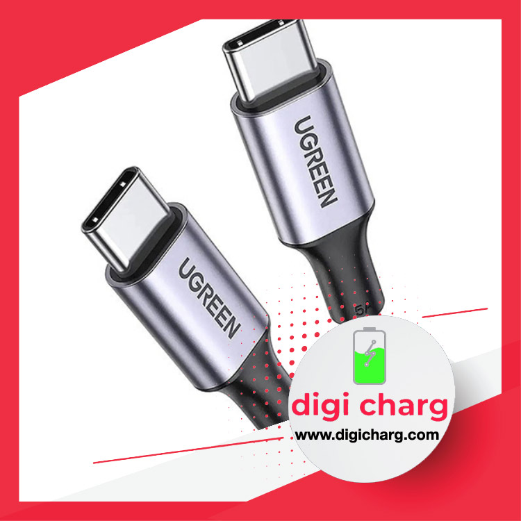 کابل-شارژ--یوگرین-USB-C-3.1-GEN2-Male-مدل-UGREEN-US355