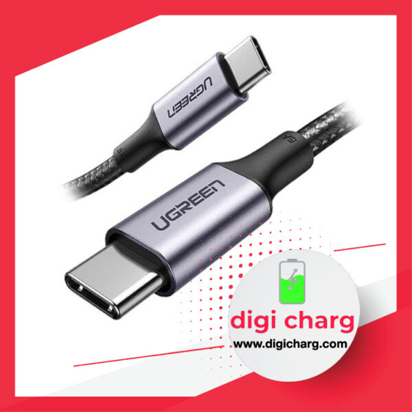 کابل شارژ یوگرین USB-C 3.1 GEN2 Male مدل UGREEN US355-80150