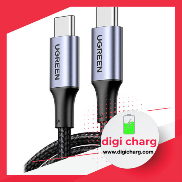 کابل شارژ یوگرین USB-C 3.1 GEN2 Male مدل UGREEN US355-80150