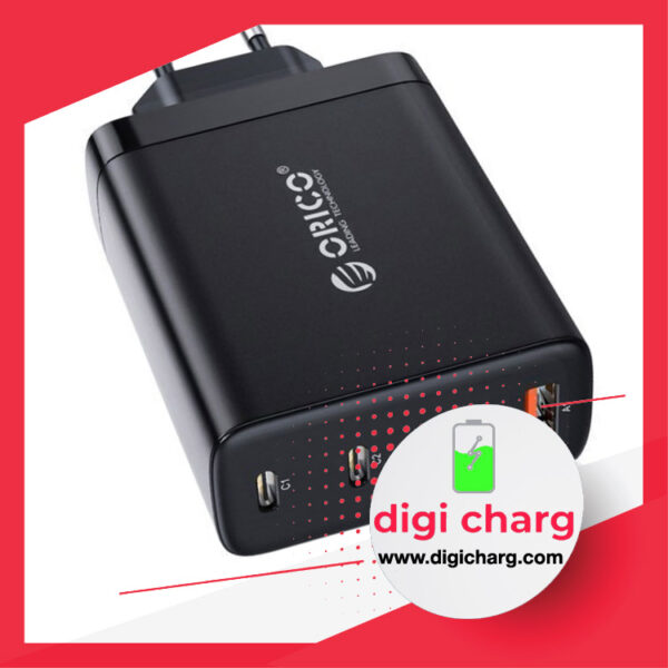 شارژر دیواری 100 وات 4 پورت اوریکو مدل ORICO PV100-1U3C