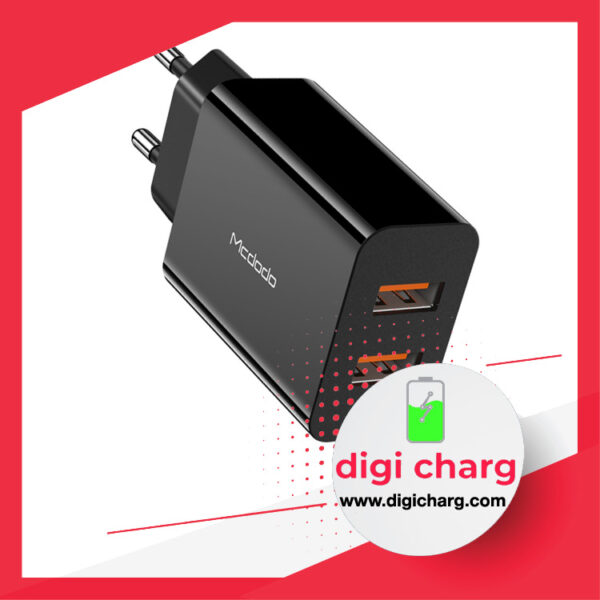 شارژر دیواری 18 وات دو پورت مک دودو مدل Mcdodo CH-8910
