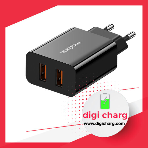 شارژر دیواری 18 وات دو پورت مک دودو مدل Mcdodo CH-8910