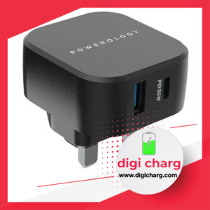 شارژر دیواری 30 وات پاورولوژی مدل Powerology PWCUQC002