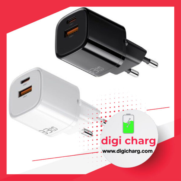 شارژر دیواری 33 وات دو پورت مک دودو مدل Mcdodo CH-0151