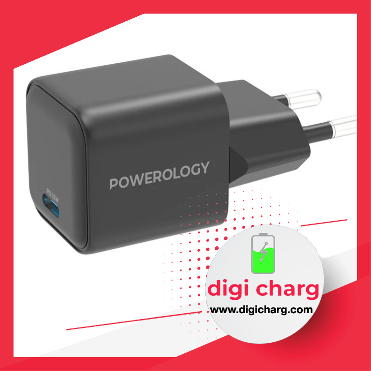 شارژر دیواری 35 وات پاورولوژی مدل Powerology P35WSPCEU