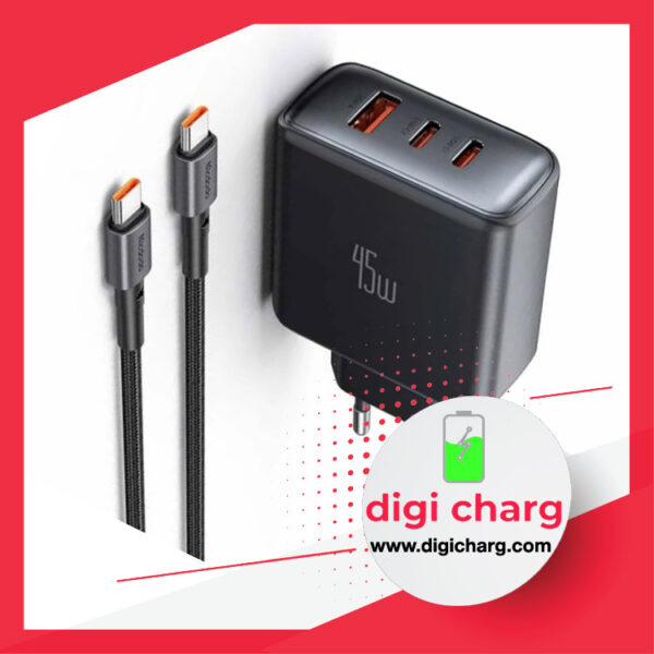 شارژر دیواری 45 وات سه پورت مک دودو مدل Mcdodo CH-486