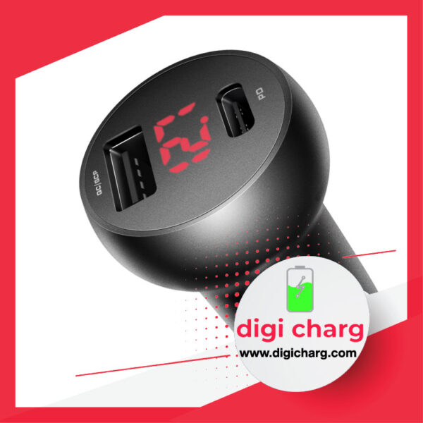 شارژر فندکی 30 وات دو پورت مک دودو مدل Mcdodo CC-6810 PD