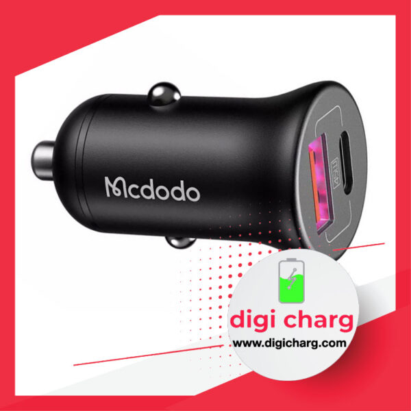 شارژر فندکی 45 وات دو پورت مک دودو مدل Mcdodo CC-268