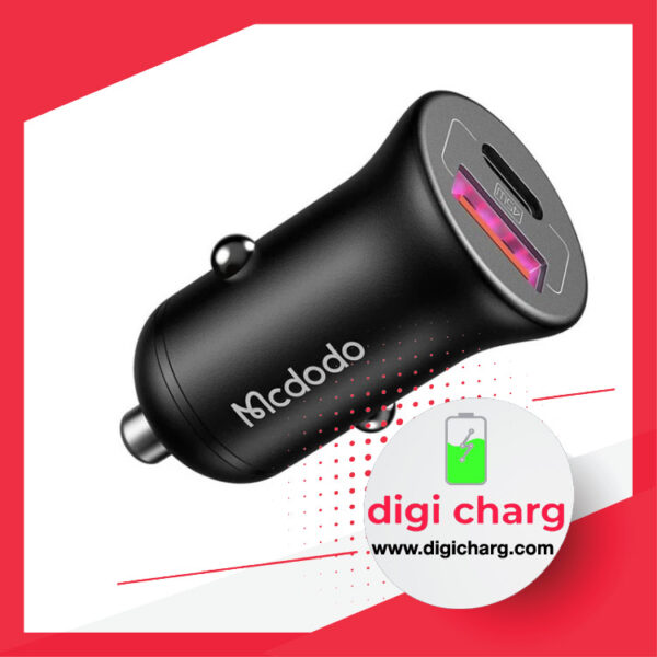 شارژر فندکی 45 وات دو پورت مک دودو مدل Mcdodo CC-268