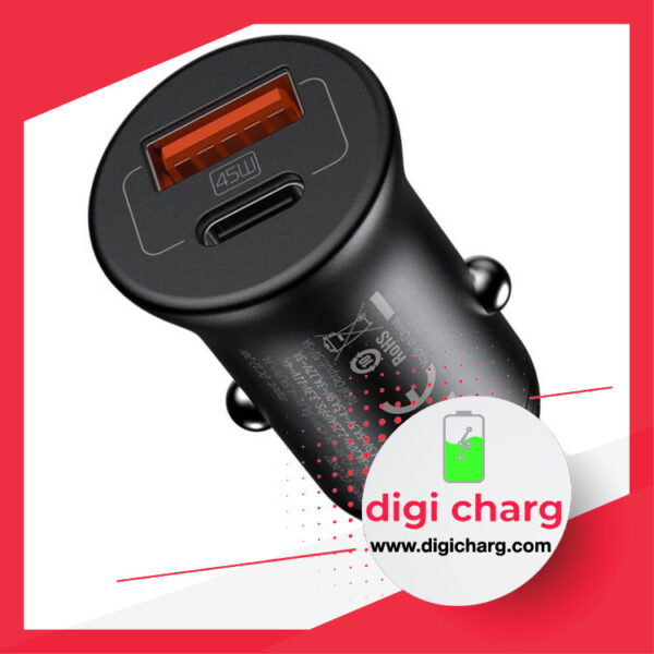 شارژر فندکی 45 وات دو پورت مک دودو مدل Mcdodo CC-268