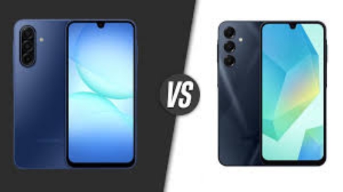 مقایسه گوشی‌ A16 و A17 سامسونگ