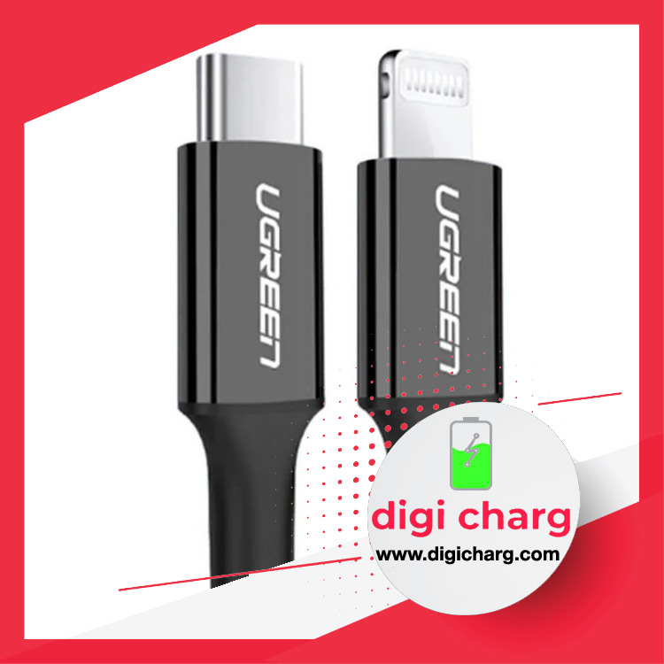 کابل-شارژ-لایتنینگ--به-Type-C-2.0-Male-یوگرین-مدل-UGREEN-US171