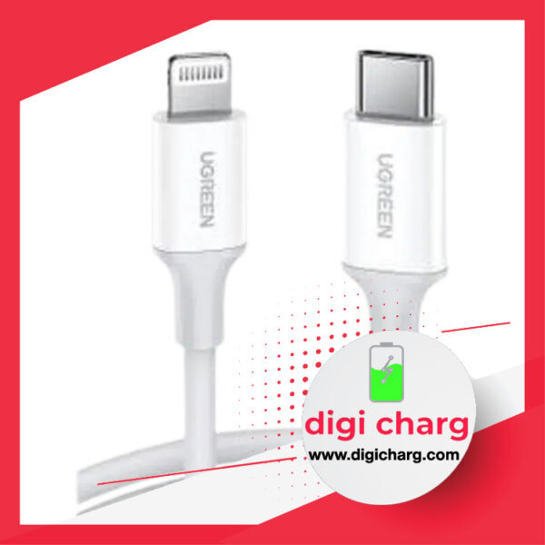 کابل شارژ لایتنینگ به Type-C 2.0 Male یوگرین مدل UGREEN US171