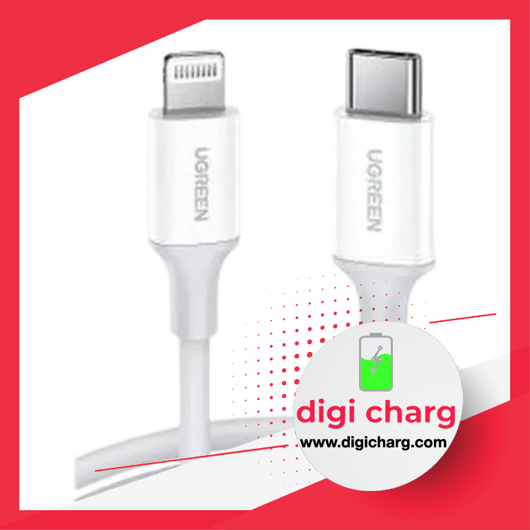 کابل-شارژ--لایتنینگ-به-Type-C-2.0-Male-یوگرین-مدل-UGREEN-US171