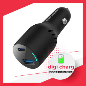 شارژر فندکی 65 وات دو پورت پاورولوژی مدل Powerology PCCSR013